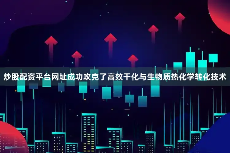 炒股配资平台网址成功攻克了高效干化与生物质热化学转化技术